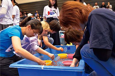 全国金魚すくい選手権大会