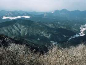 三峰山の樹氷