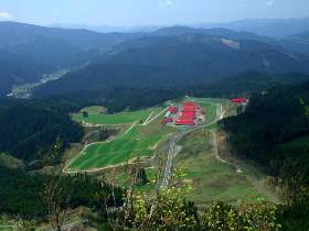 後古光山からの牧場