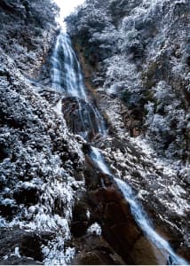 冬の上北山村