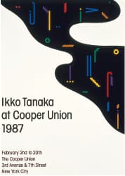 「JAPAN」 1986年 当館蔵 ©Ikko Tanaka 1986 / Licensed by DNPartcom