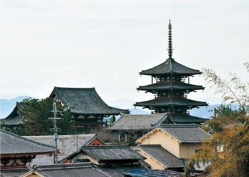 法隆寺遠景