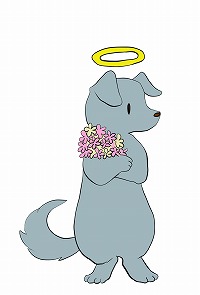 犬の絵
