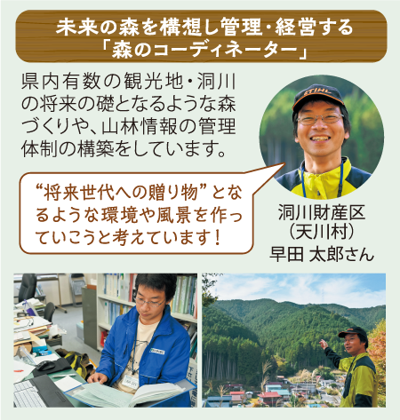 未来の森を構想し管理・経営する「森のコーディネーター」