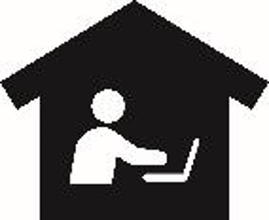 在宅勤務 図
