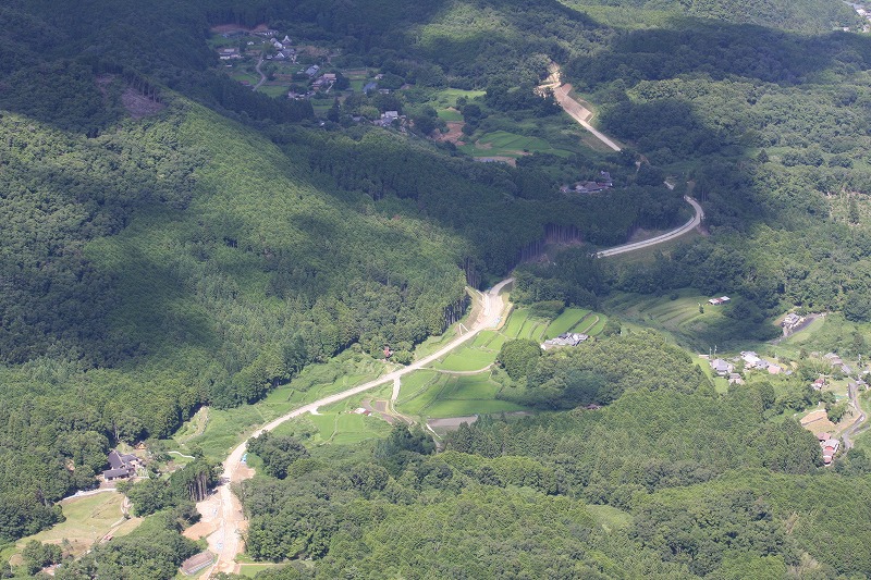 農道整備：大野向渕地区