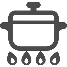 ガスコンロのイラスト