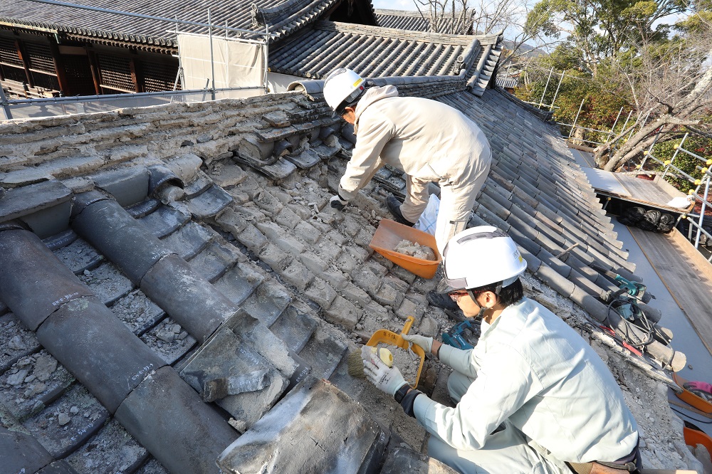 解体作業