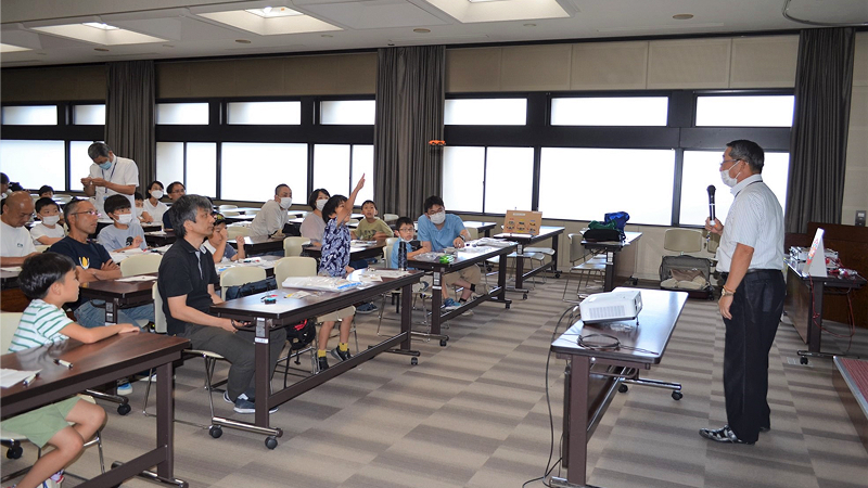 脱炭素普及啓発イベントの様子