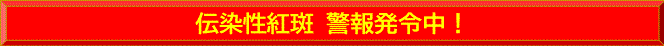伝染性紅斑警報発令中