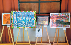 障がいのある人のアート作品