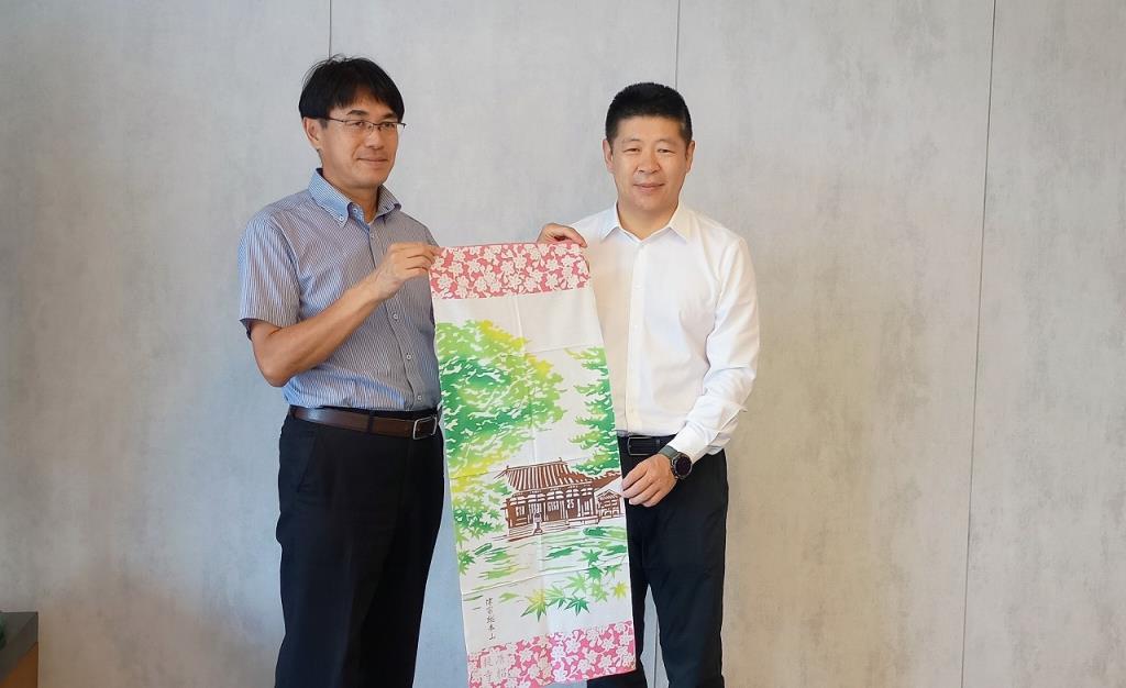 記念品交換