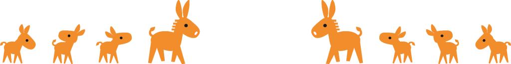 ロバ隊長のイラスト