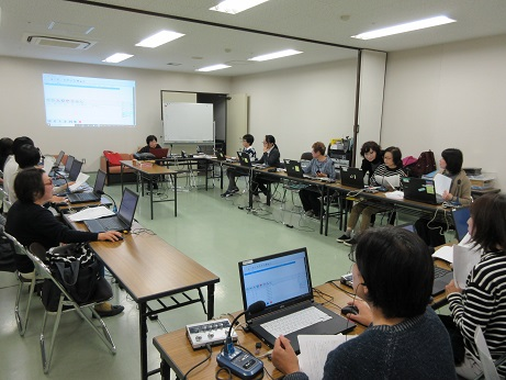 音訳ボランティア講習会の様子