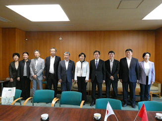 河南省訪問団写真1