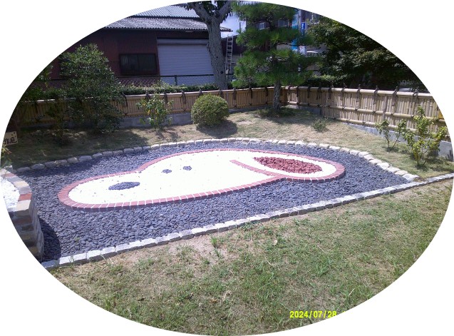 作庭スヌーピー