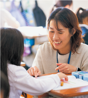 子どものそばで学習支援