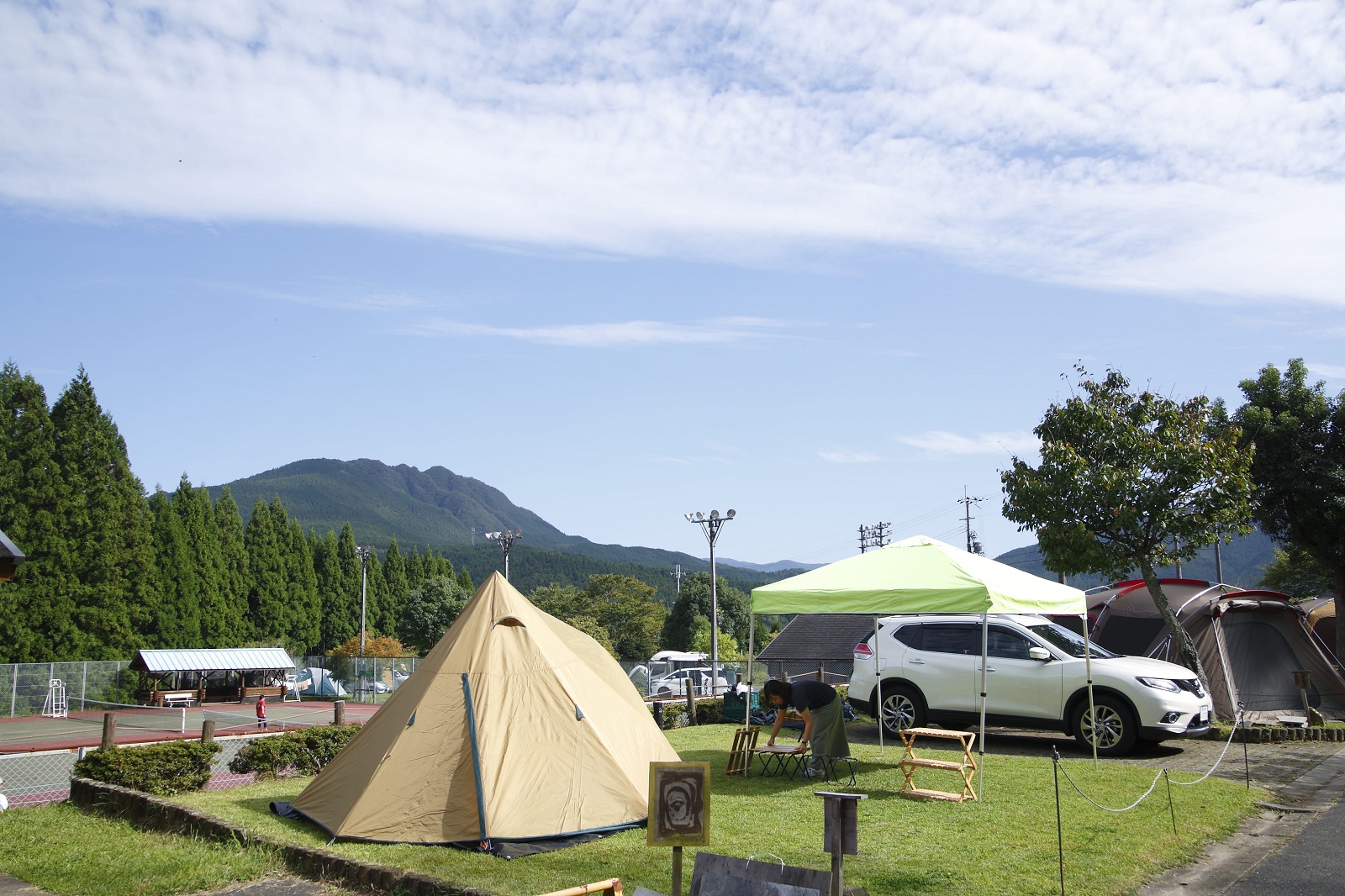 サンビレッジ曽爾奥香落オートキャンプ場