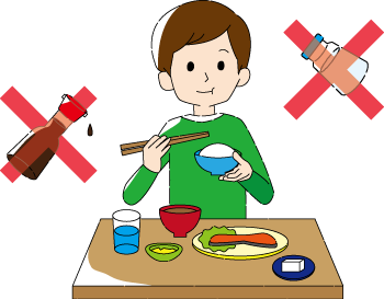 食事のイラスト