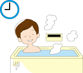 入浴のイラスト