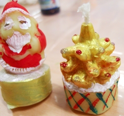 サンタとメリークリスマス！