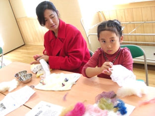 フェルト作り