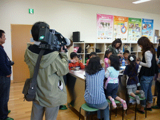 TV取材