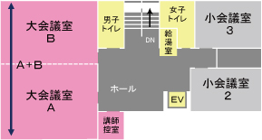 エルトピア奈良 3階平面図