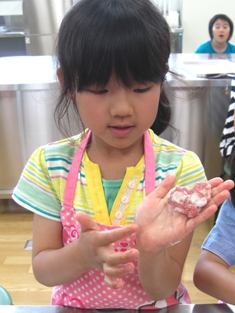 余ったタネはお団子に