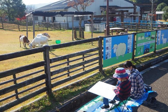 絵画コンクール写真