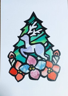 切り絵体験