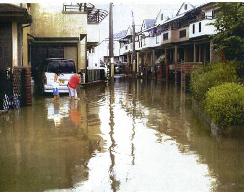 天理市二階堂付近