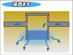 浸透ます