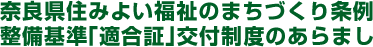 適合証交付制度のあらまし