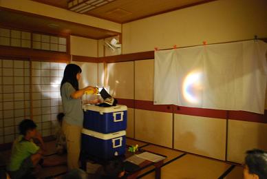 夜の室内学習