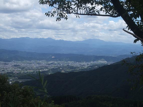 吉野の山並み