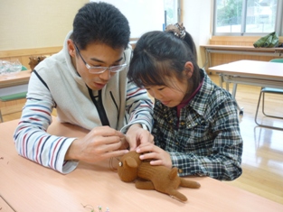お父さんと一緒