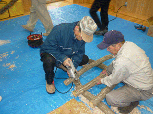 穴開け