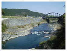 五條市原町～滝町　紀の川