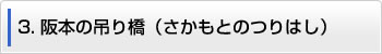 3.阪本の吊り橋（さかもとのつりばし）