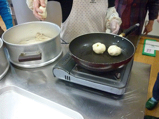 ちょっとだけ焼くよ