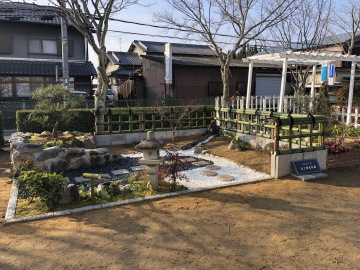 庭園製作の写真