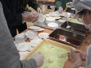 きなこと砂糖醤油、どっちにしようかな?