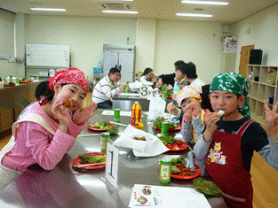 できあがり～！試食タイム！！