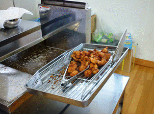 からあげ、出来上がり(^^♪