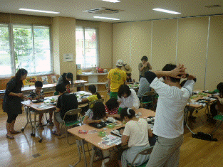 午後の様子
