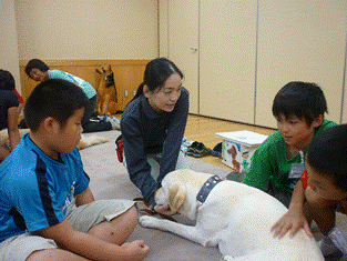 犬のふれあい教室１
